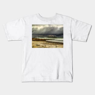 Cromer Pier Storm Kids T-Shirt